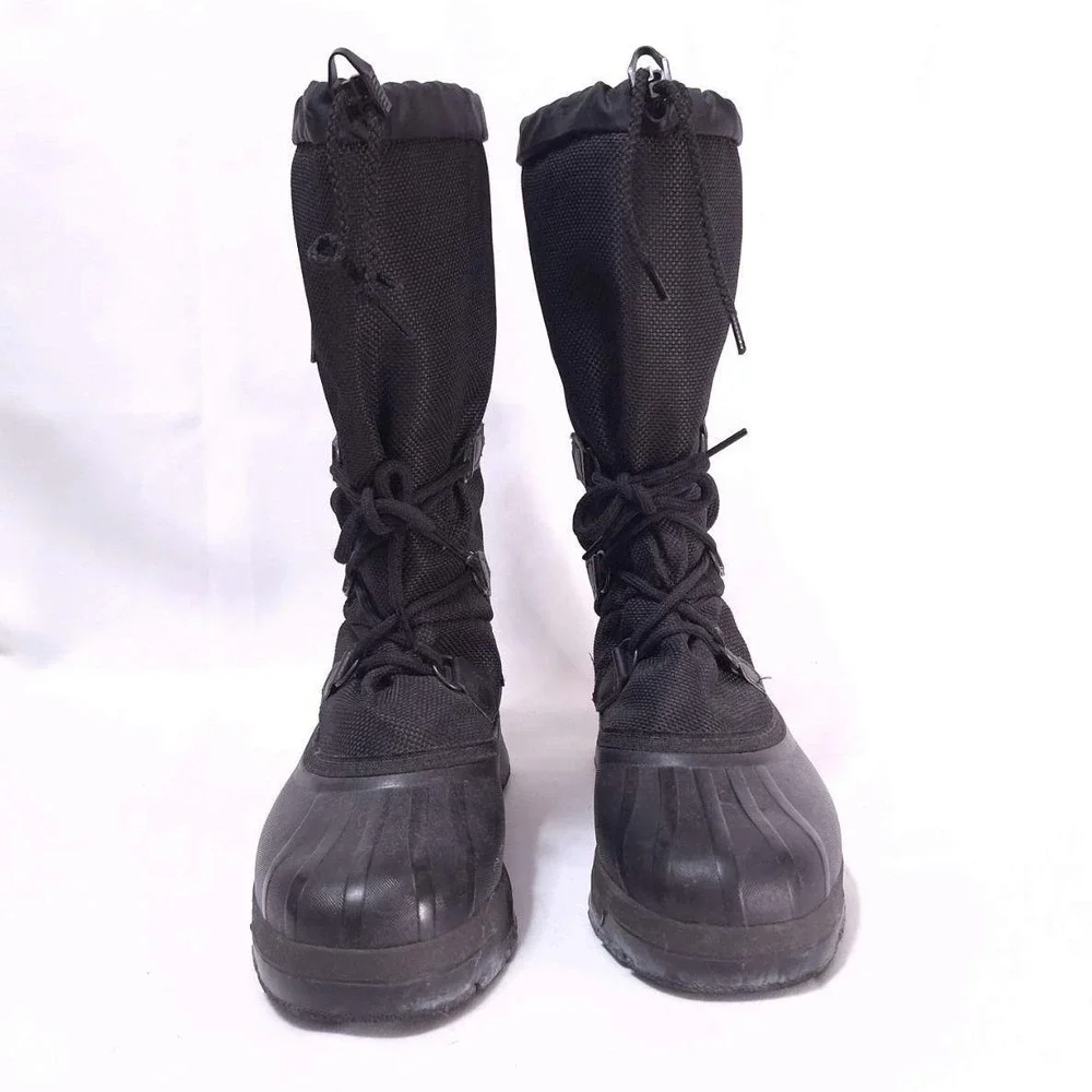 Vtg Sorel Kaufman Canada‎ Snow Lion Boots Men 7 Women 8.5 Waterproof Gorpcore